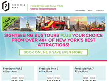 Tablet Screenshot of freestylenewyork.com